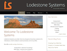 Tablet Screenshot of lodesys.com